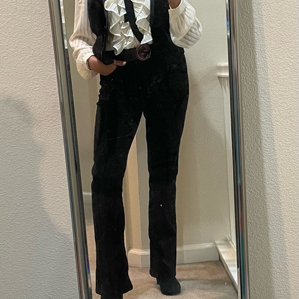 MOTHER Black Flare Jeans - Velvet